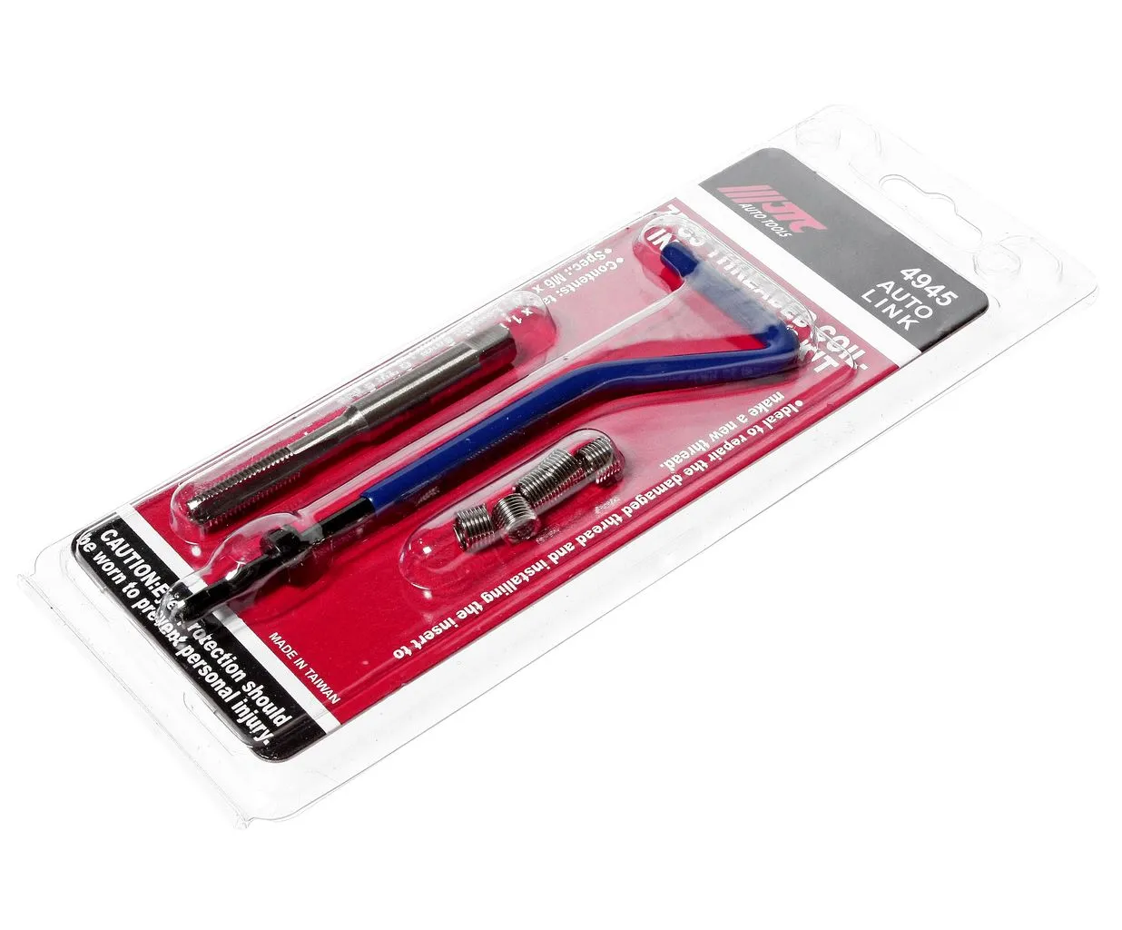 Набор инструментов для восстановления резьбы (вставки М6х1мм L=8.00мм, 5шт) 7 предметов JTC купить