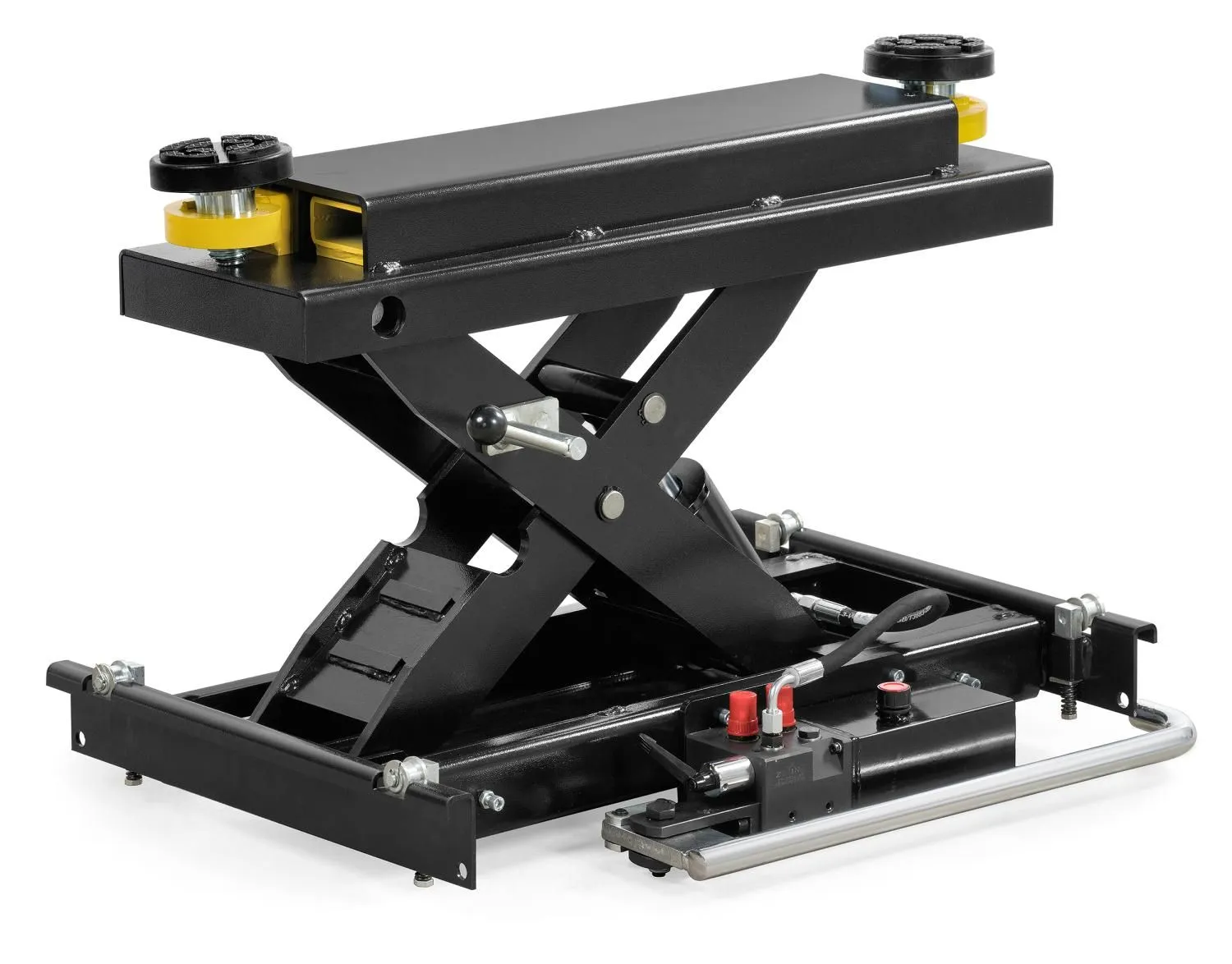 Электрогидравлический подъемник KraftWell KRWJ2N Траверса г/п 2000 кг. с ручным приводом