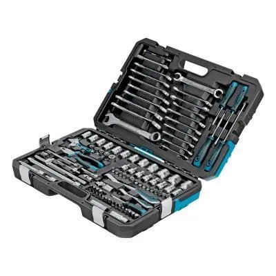 Набор инструментов, 1/4", 1/2", CrV, 120 зубьев, 101 предмет Gross