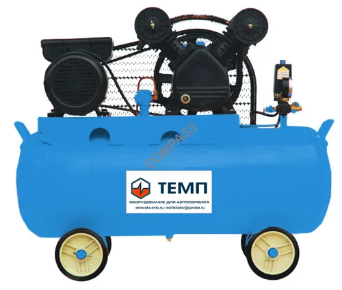 Компрессор поршневой ТЕМП TC100LA330 Компрессор поршневой ТЕМП TC100LA330