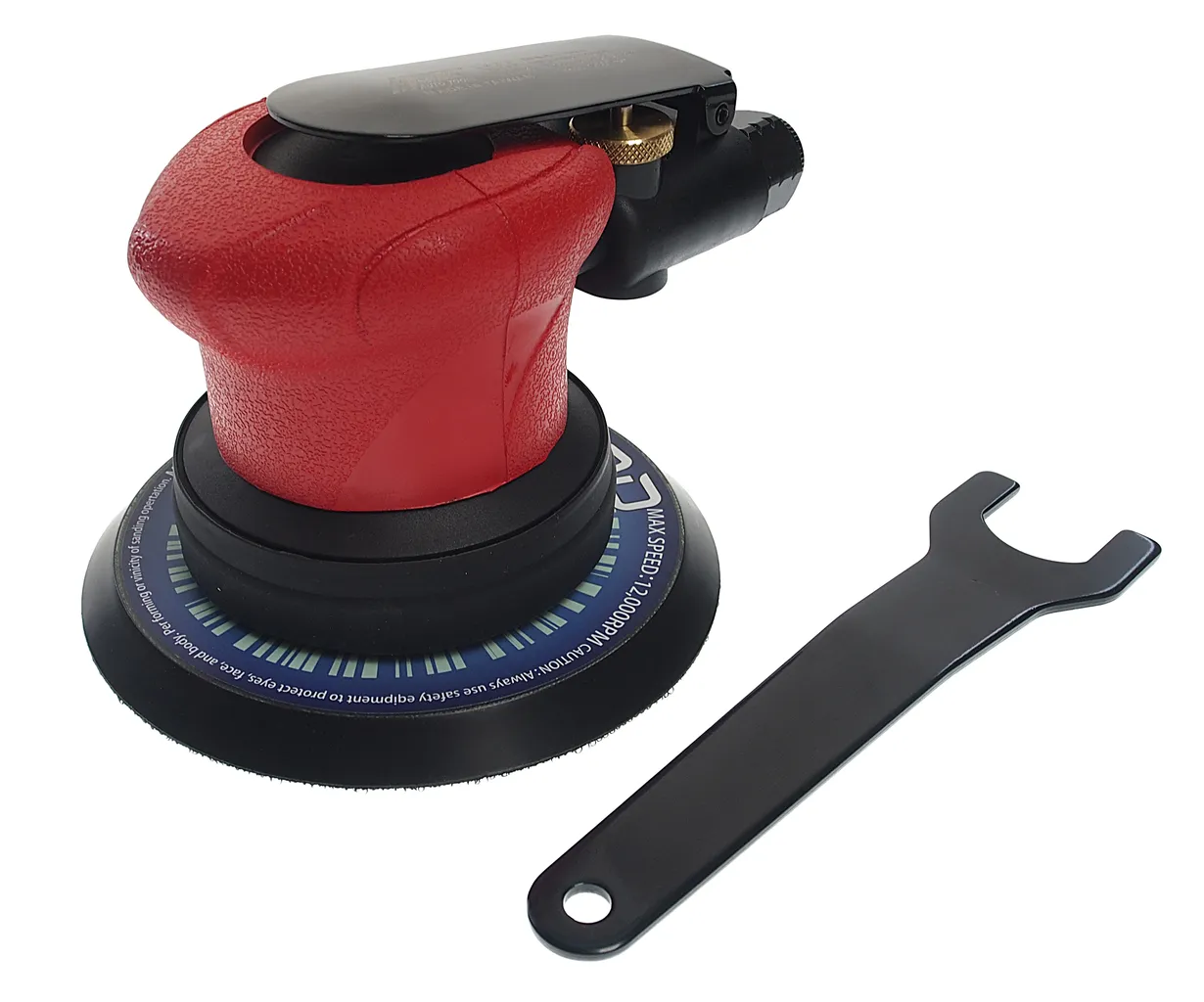 Машинка пневматическая шлифовальная 12000об/мин.,90PSI,диск 5",(без отверстия) орбита 5мм JTC купить