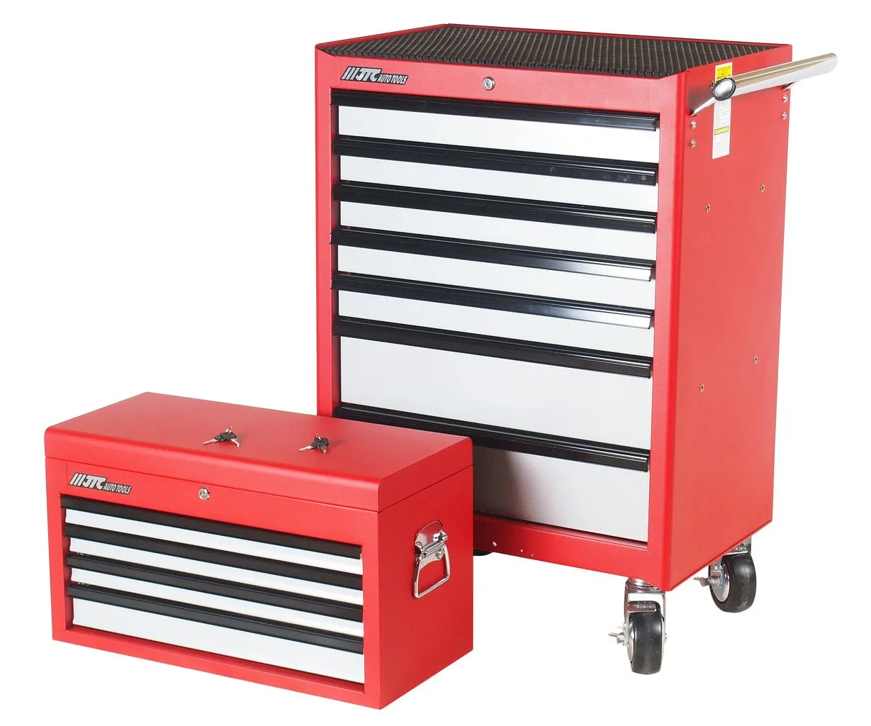 Тележка инструментальная 7 секций с ящиком JTC-3011 JTC купить