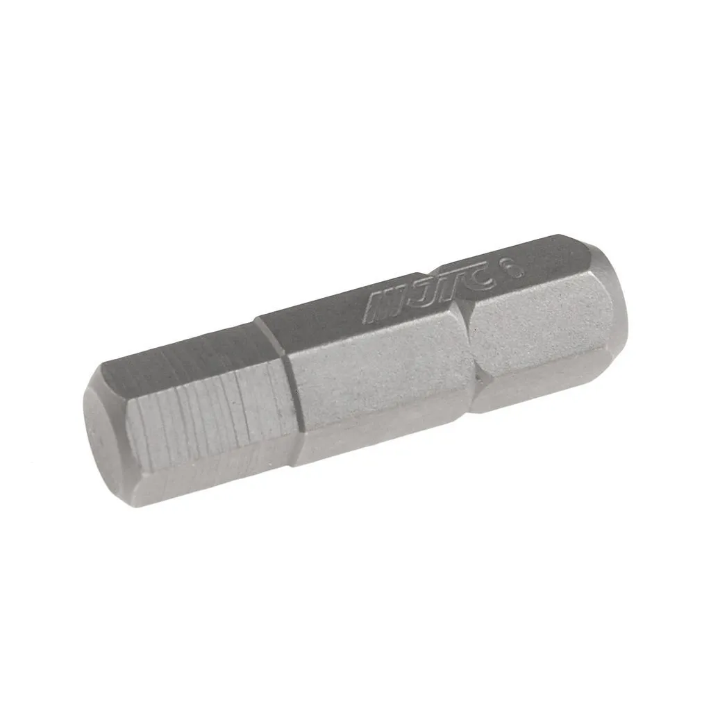 Бита HEX H6х25мм 1/4" DR 6-ти гранная S2 JTC фото товара COMPASS MARKET Бита HEX H6х25мм 1/4" DR 6-ти гранная S2 JTC купить