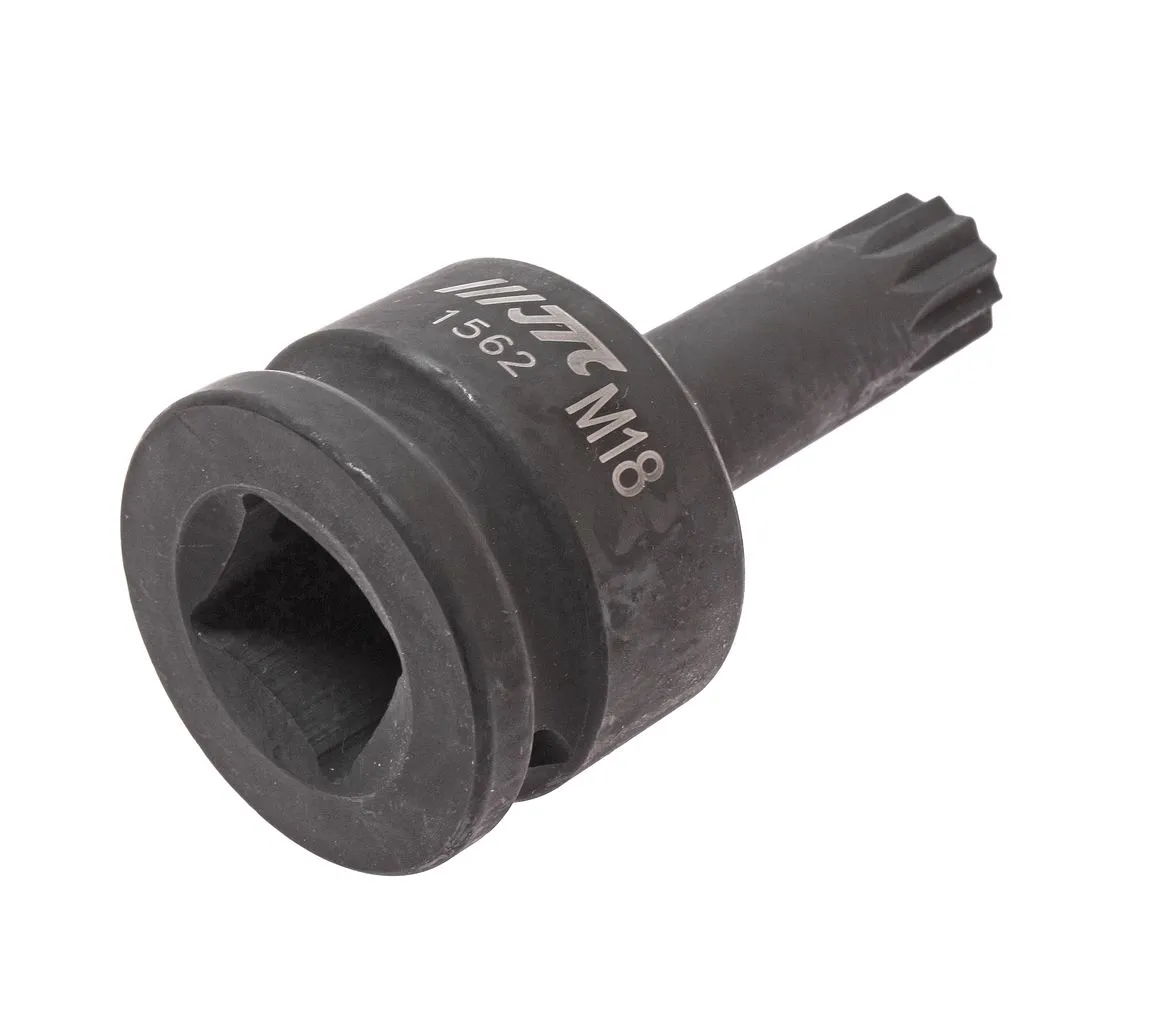 Головка для демонтажа ступицы с насадкой 3/4" М18 SPLINE L=88мм (VW AUDI) JTC фото товара COMPASS MARKET Головка для демонтажа ступицы с насадкой 3/4" М18 SPLINE L=88мм (VW AUDI) JTC купить