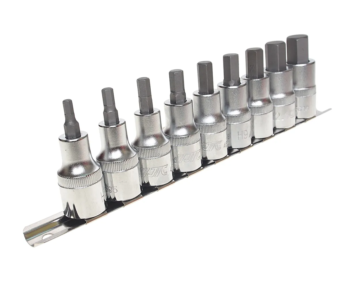 Набор бит-головок 1/2" HEX H4-H14 9 предметов JTC купить