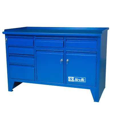 Верстак слесарный трехтумбовый КС-023 Верстак слесарный трехтумбовый КС-023