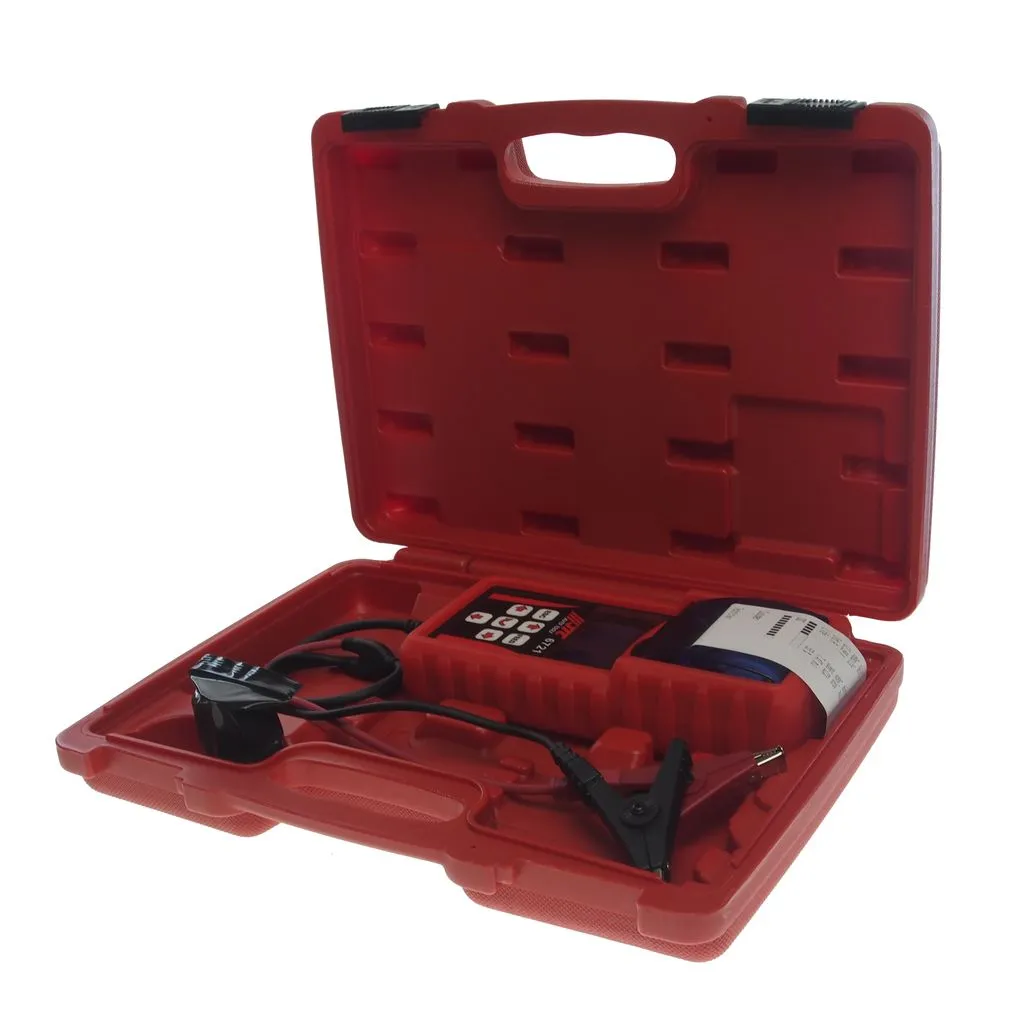 Тестер для АКБ цифровой с принтером 12-24V JTC фото товара COMPASS MARKET Тестер для АКБ цифровой с принтером 12-24V JTC купить