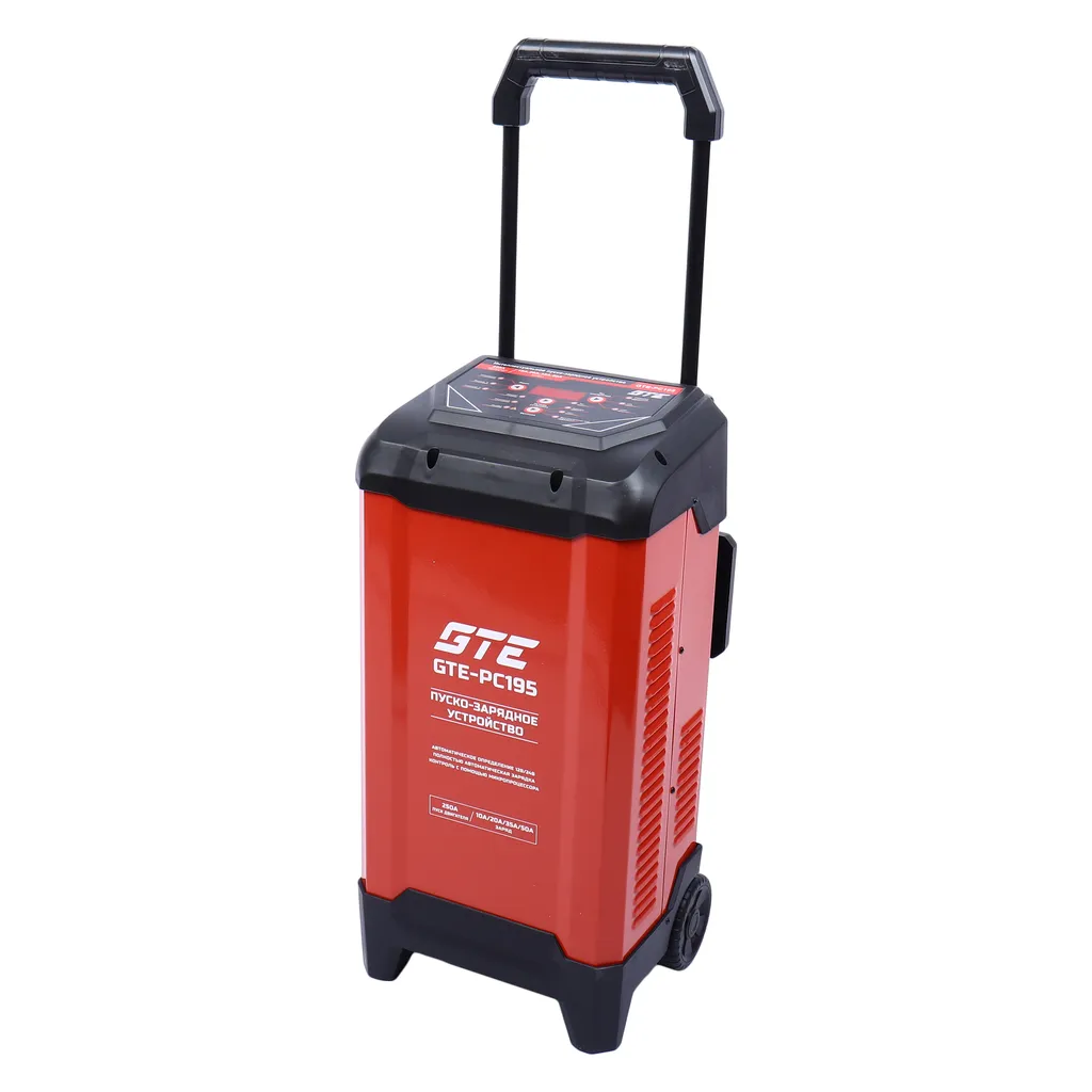Устройство пуско-зарядное 12-24V 550Ач/250А передвижное GTE купить