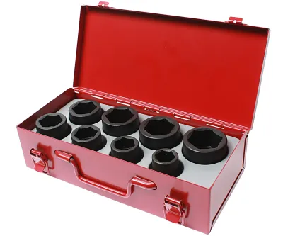 Набор головок торцевых 3/4" 6-ти гранных 21-38мм ударных 8 предметов в кейсе JTC Набор головок торцевых 3/4" 6-ти гранных 21-38мм ударных 8 предметов в кейсе JTC