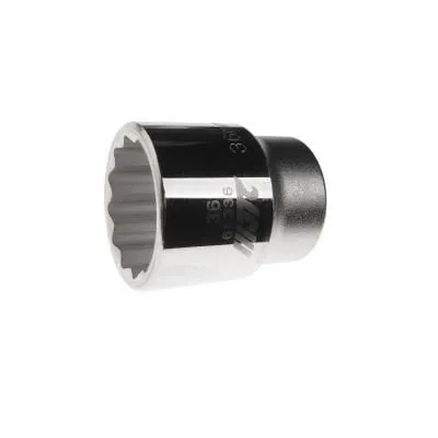 Головка торцевая 3/4" 36мм 12-ти гранная L=58мм JTC Головка торцевая 3/4" 36мм 12-ти гранная L=58мм JTC