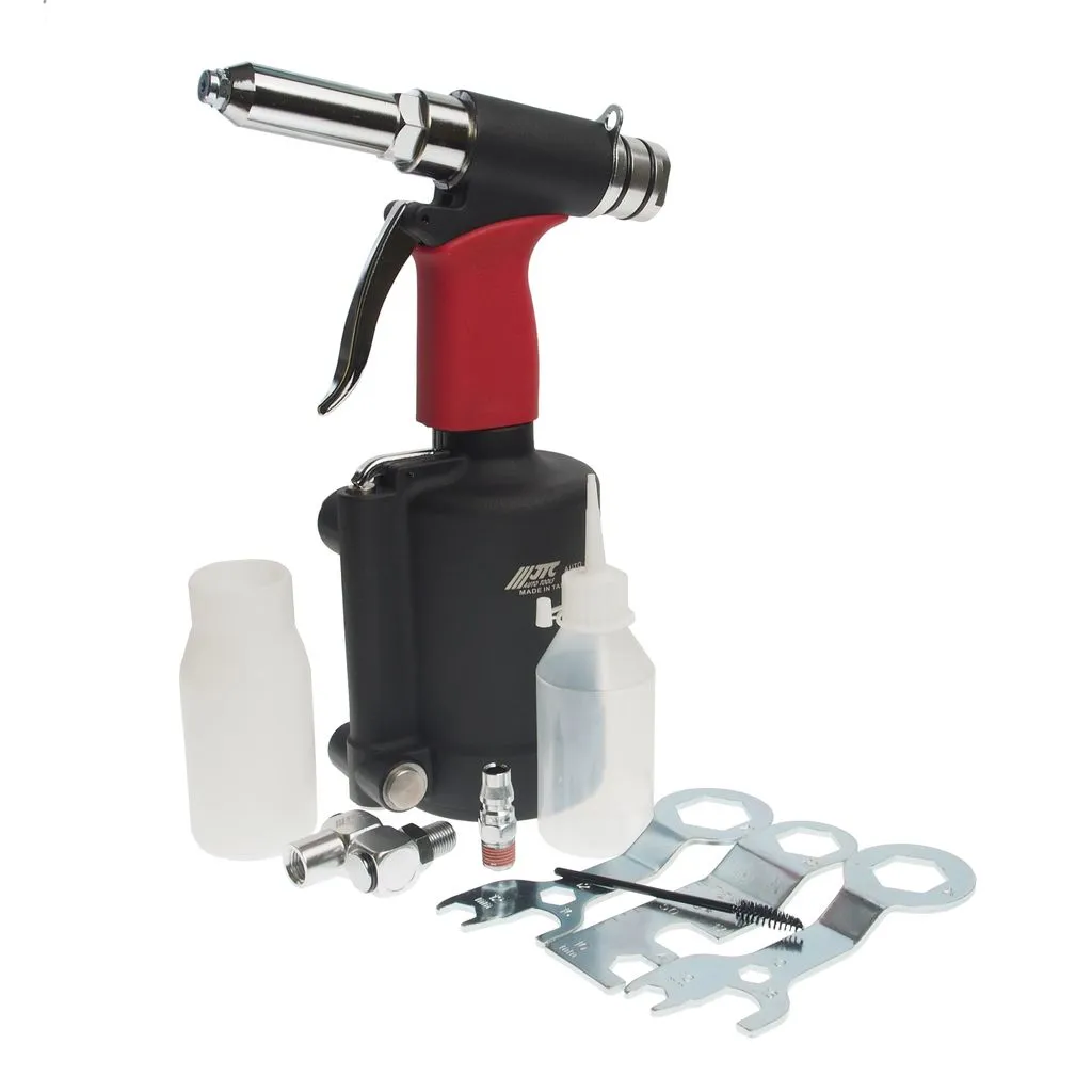 Заклепочник 1/4" пневматический усиленный,шток 15.8мм 90PSI 3300LBF JTC купить