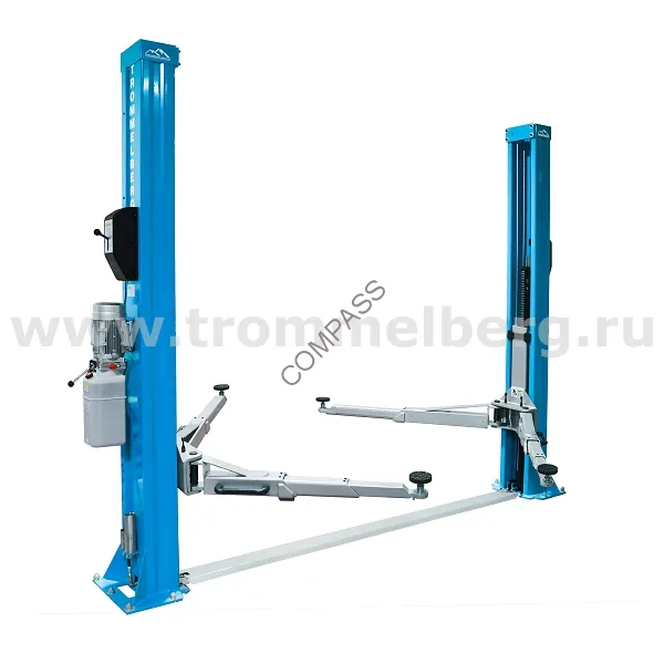 Электрогидравлический подъемник Подъемник двухстоечный с нижней синхронизацией Trommelberg TST 45C (4.5 т)