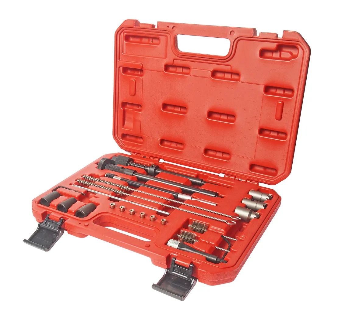 Набор инструментов для восстановления и очистки посадочных мест форсунок в кейсе JTC купить