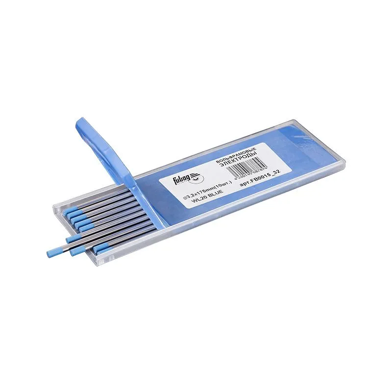 FUBAG Вольфрамовые электроды D3.2x175мм (blue)_WL20 (10 шт.) FUBAG Вольфрамовые электроды D3.2x175мм (blue)_WL20 (10 шт.)