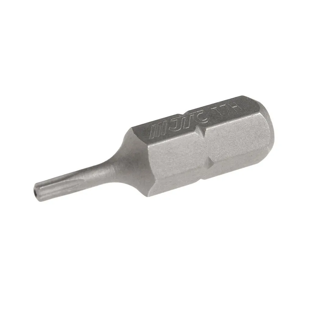 Бита TORX Т7Hх25мм 1/4" S2 JTC фото товара COMPASS MARKET Бита TORX Т7Hх25мм 1/4" S2 JTC купить