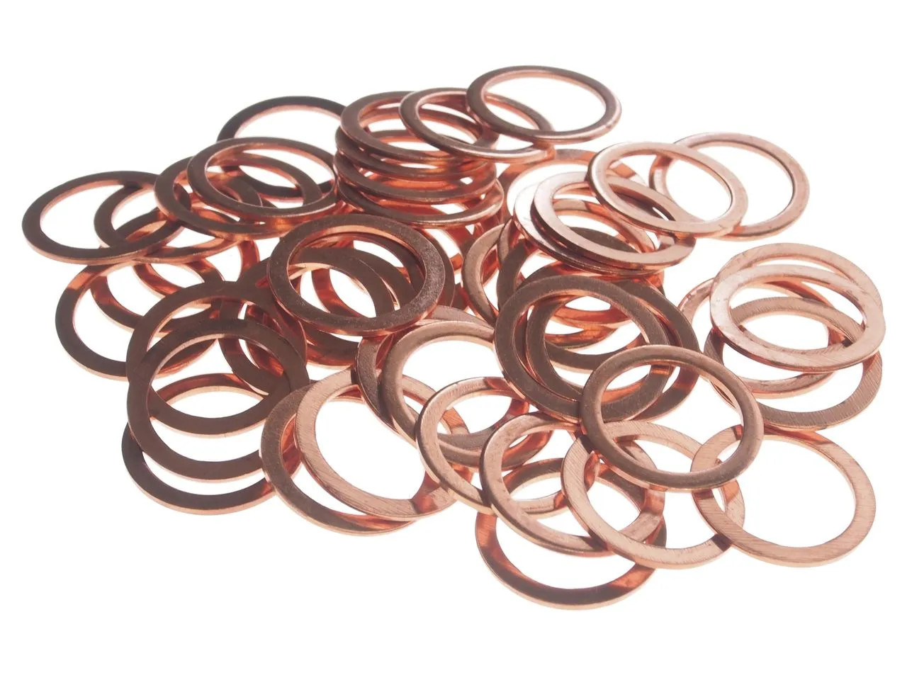 Шайба 18.4х23.8х1.2 медная 50шт. JTC купить