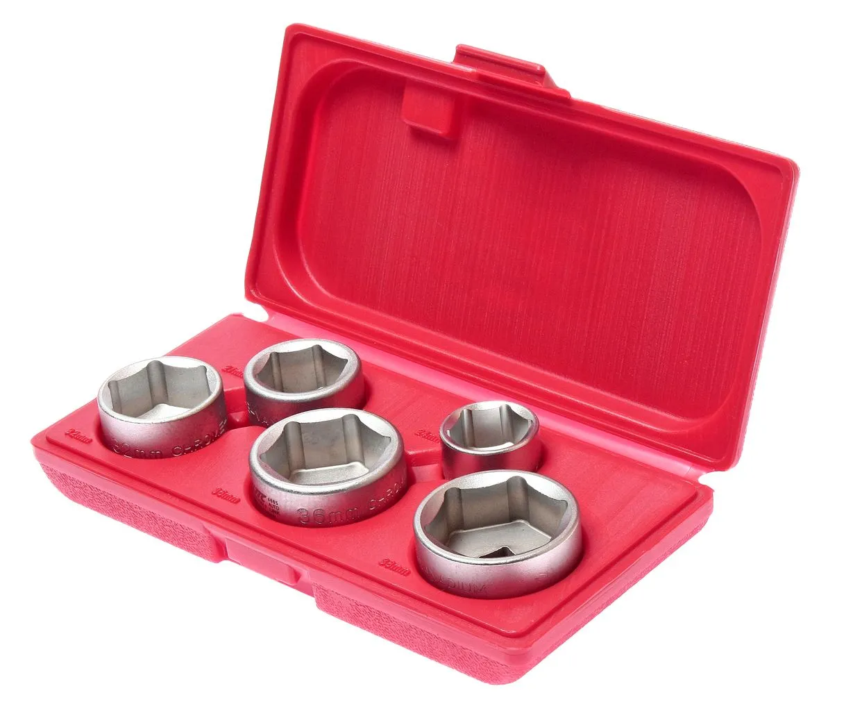 Набор съемников фильтра масляного "чашка" 5 предметов в кейсе JTC купить