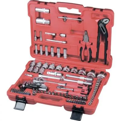 Набор слесарно-монтажный с квадратами 1/4, 1/2 и 5/16", 117 предметов Matrix ProFI Набор слесарно-монтажный с квадратами 1/4, 1/2 и 5/16", 117 предметов Matrix ProFI