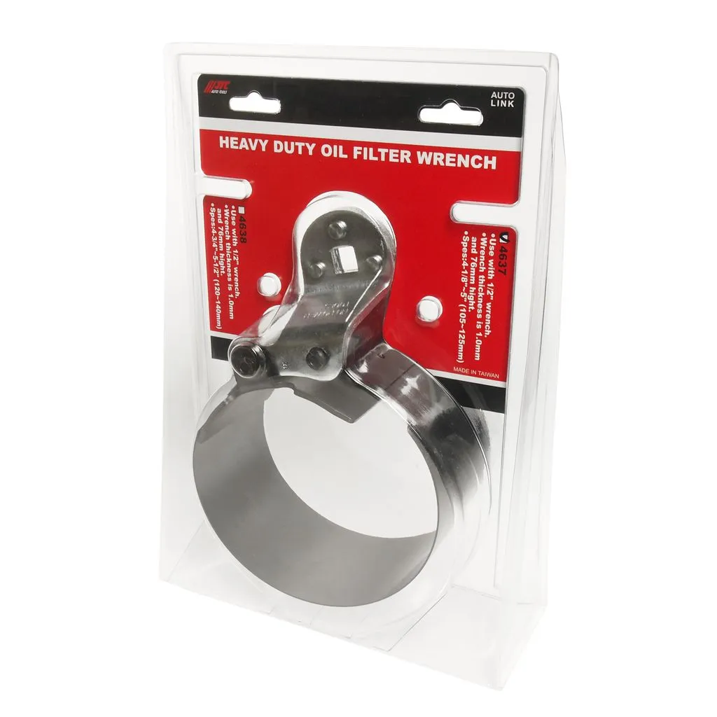 Съемник фильтров масляных 1/2" 105-125мм ленточный усиленный JTC купить