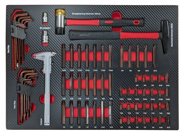 RC03.3018.P7 Инструментальная тележка, 7 выдвижных ящиков, 334 предмета купить