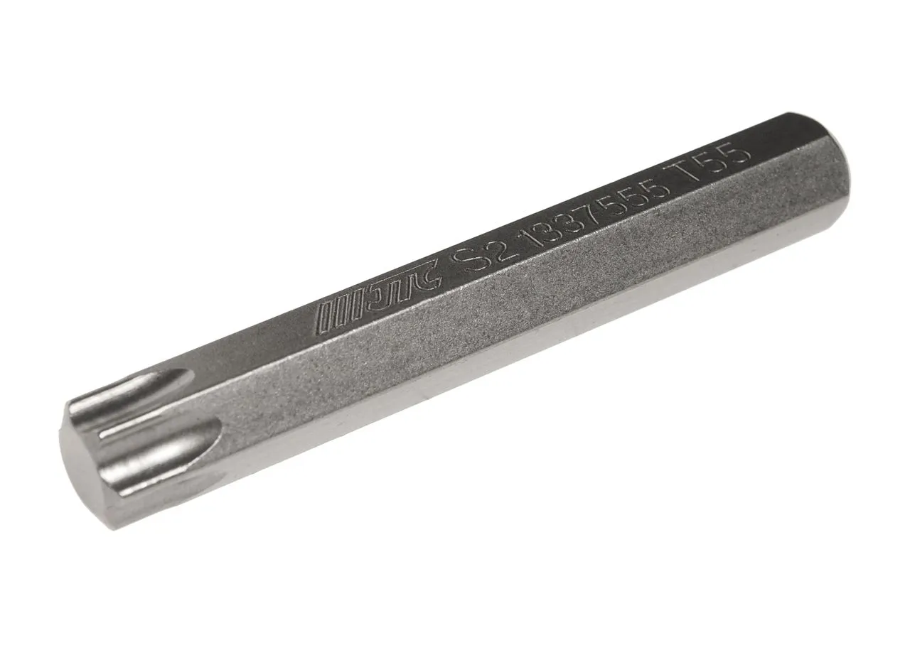 Бита TORX Т55х75мм 10мм удлиненная S2 JTC купить