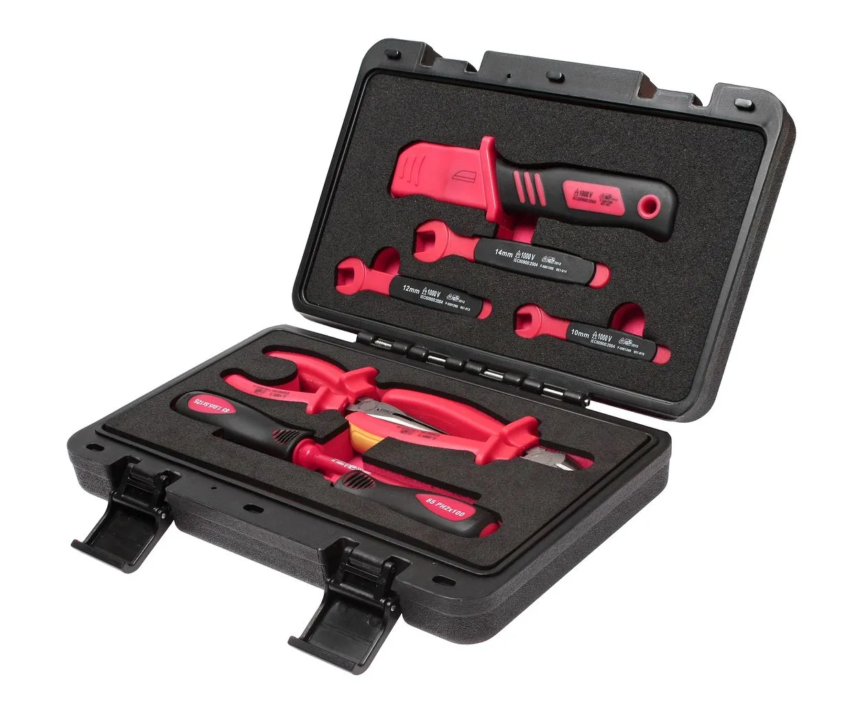 Набор инструментов с изоляцией 9 предметов в кейсе JTC купить