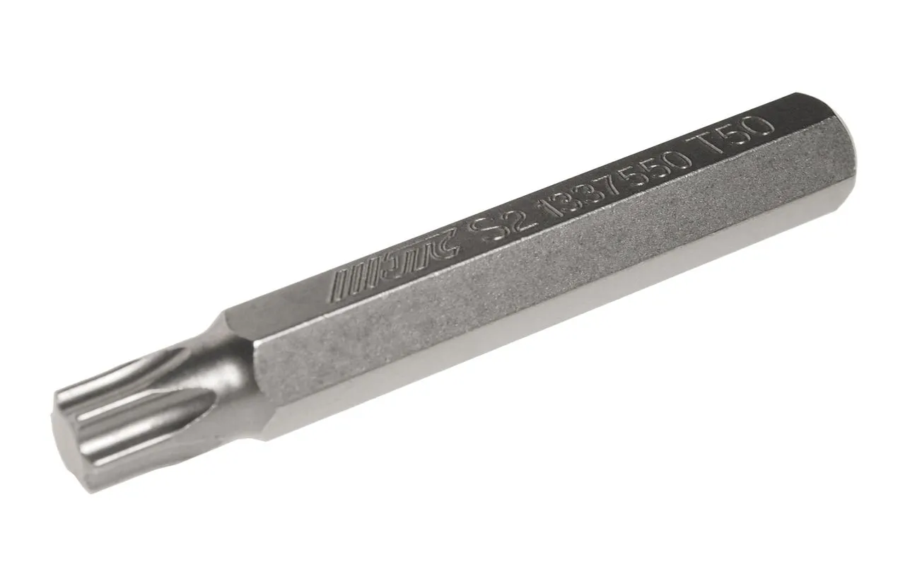 Бита TORX Т50х75мм 10мм удлиненная S2 JTC купить