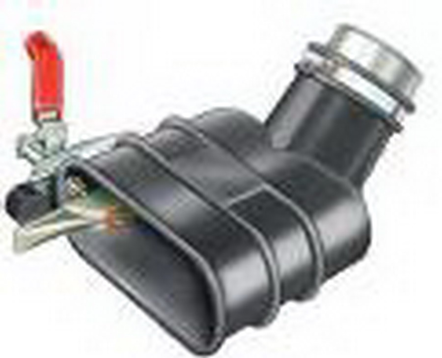 Aerservice BGIM1000075150 Насадка газоприёмная 75 мм. с клещами для одиночных и двойных труб глушителя купить