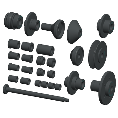 Дополнительный комплект Luxe для балансировки мотоциклетных колес