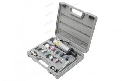 ТЕМП AB-10 Пневмодрель с набором из 16-ти насадок