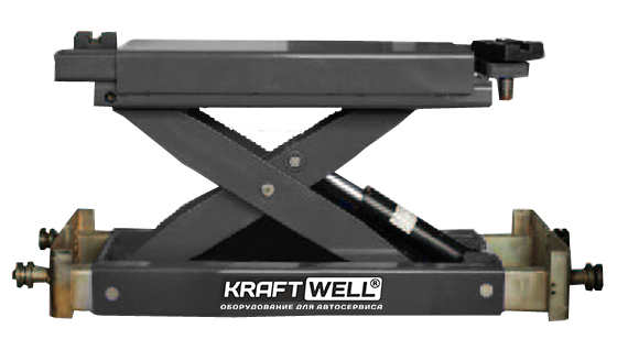 Электрогидравлический подъемник KraftWell KRWJ2N Траверса г/п 2000 кг. с ручным приводом