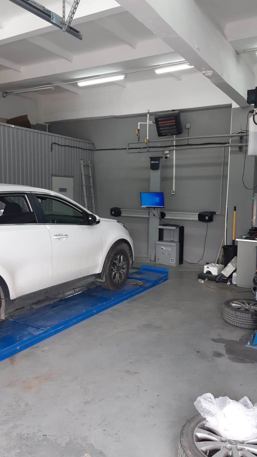 Стенд развал схождения 3D HWA-V08